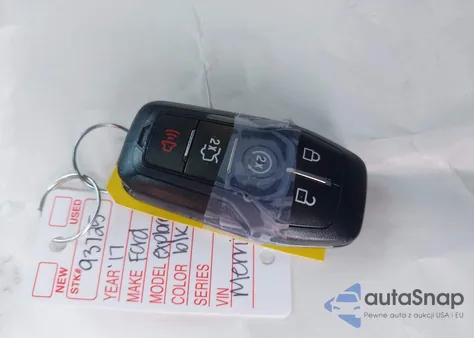 2017 Ford Explorer Limited z USA, uszkodzony, nr VIN 1FM5K8F80HGC92811